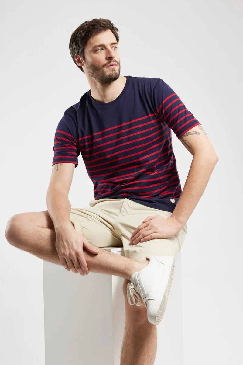 Pure Breton striped shirt - jersey cotton Versatile