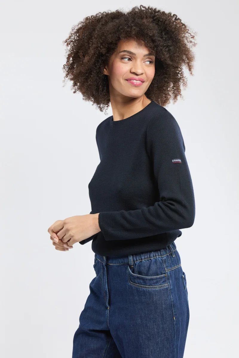 Versatile Crewneck jumper - wool and acrylic Traditional