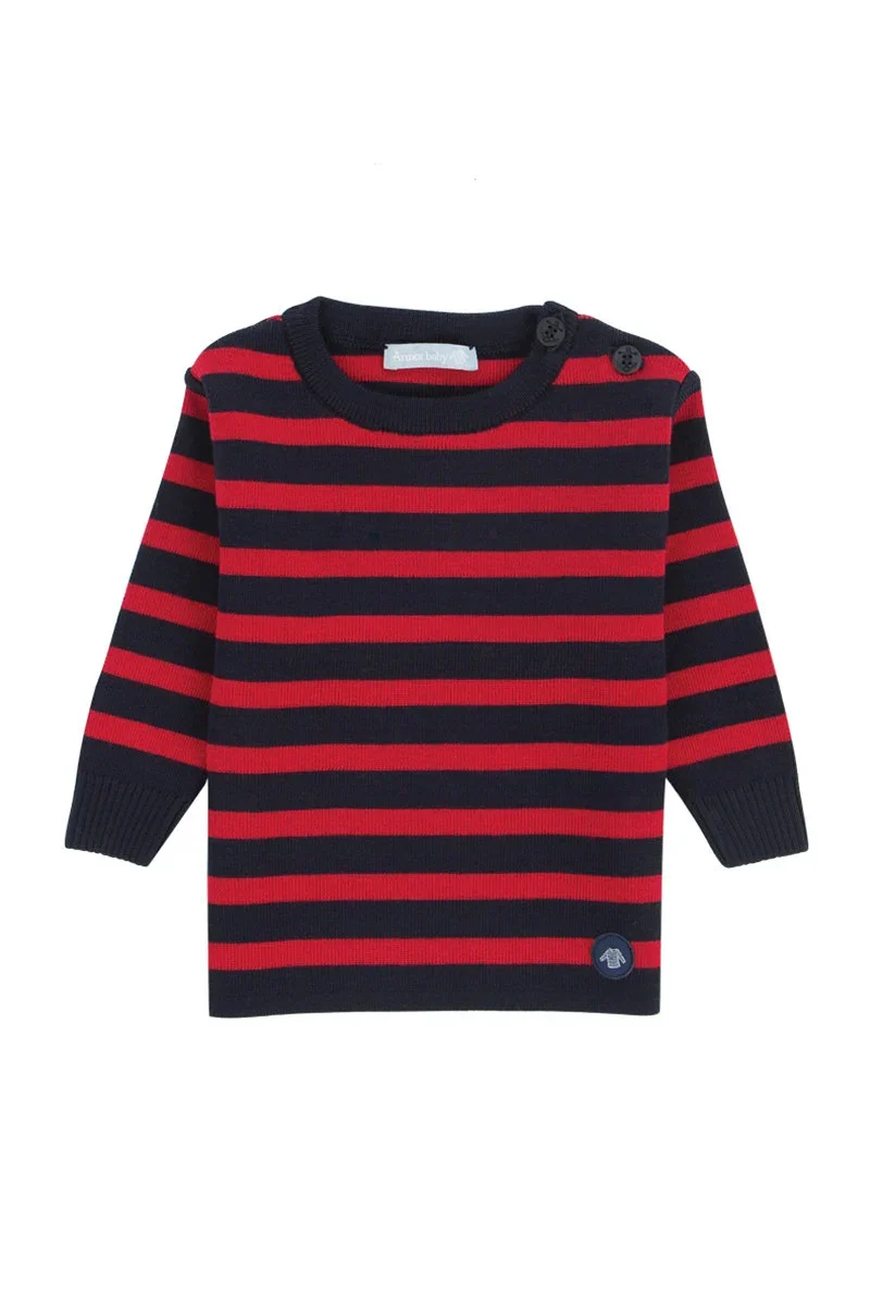 Elite Baby's Fisherman jumper - merino wool Flexible