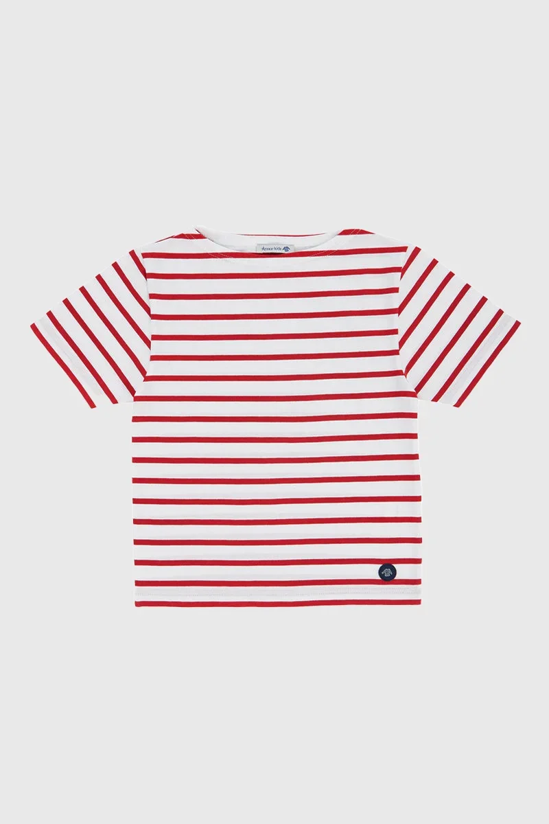 Natural KIDS Breton striped shirt - light cotton World-Class