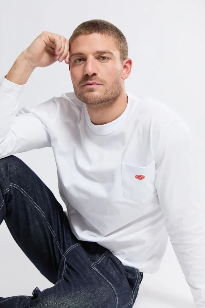 Modern Héritage long sleeve T-shirt - cotton Natural