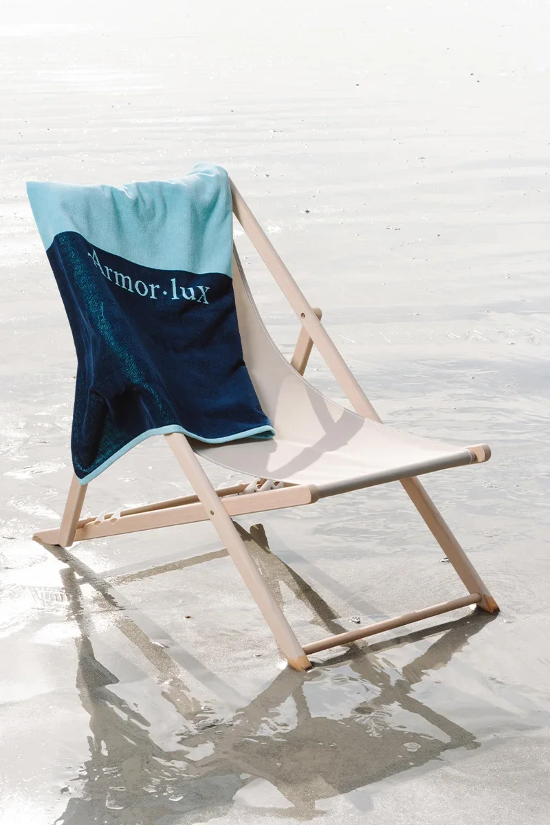 Professional Two-tone beach towel - cotton Clean