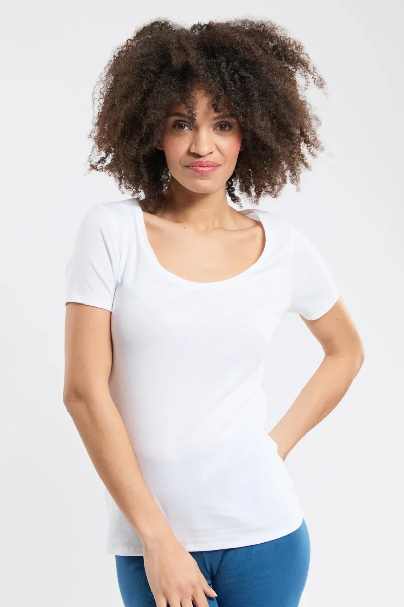 Specialty Plain T-shirt - cotton and kapok Exclusive