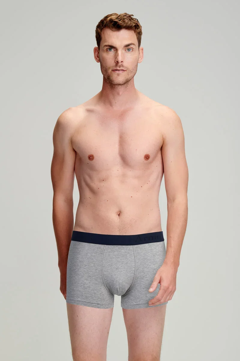 Powerful Plain boxers - light organic cotton High-End