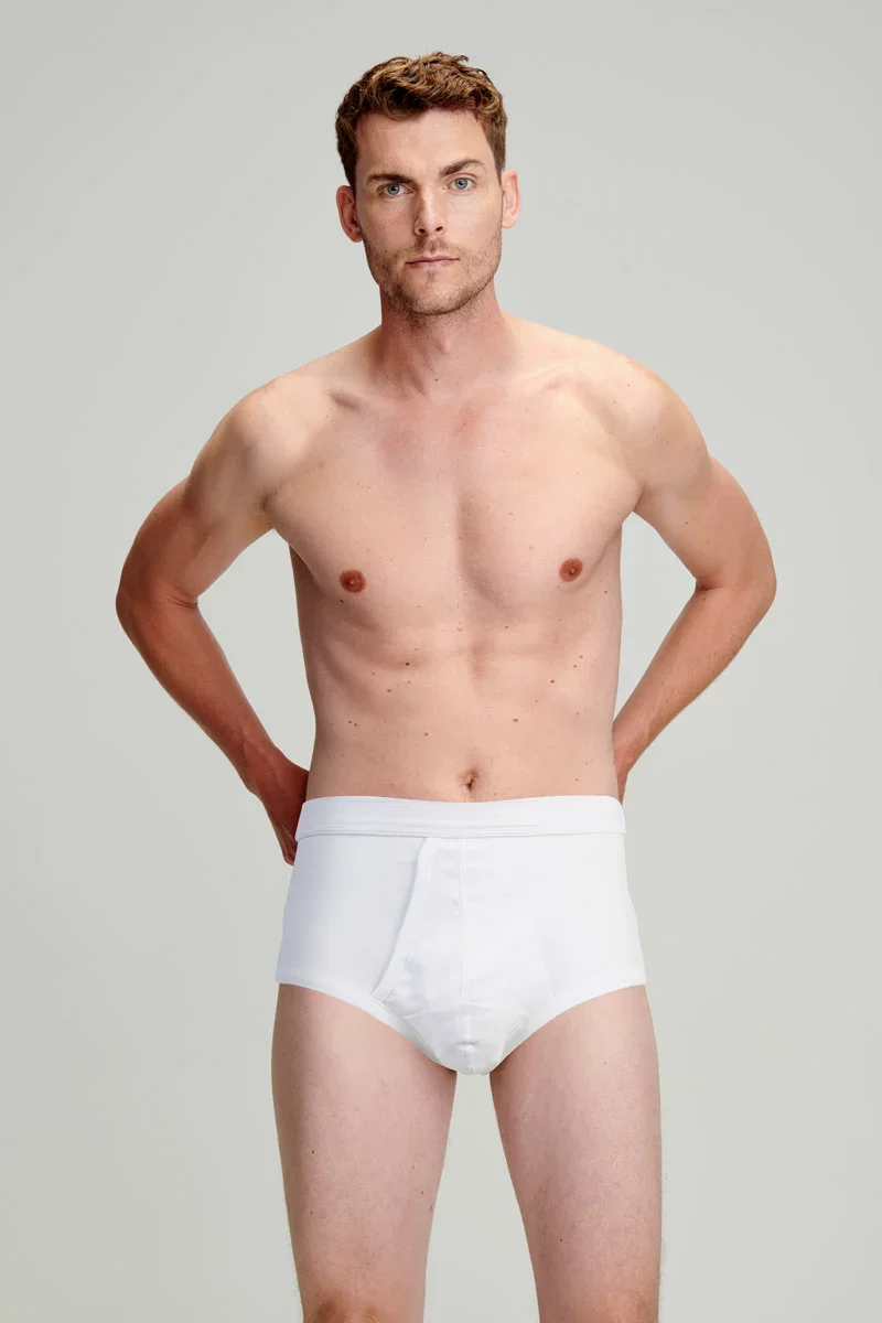 High-Grade High rise Y-fronts - lightweight organic cotton Powerful