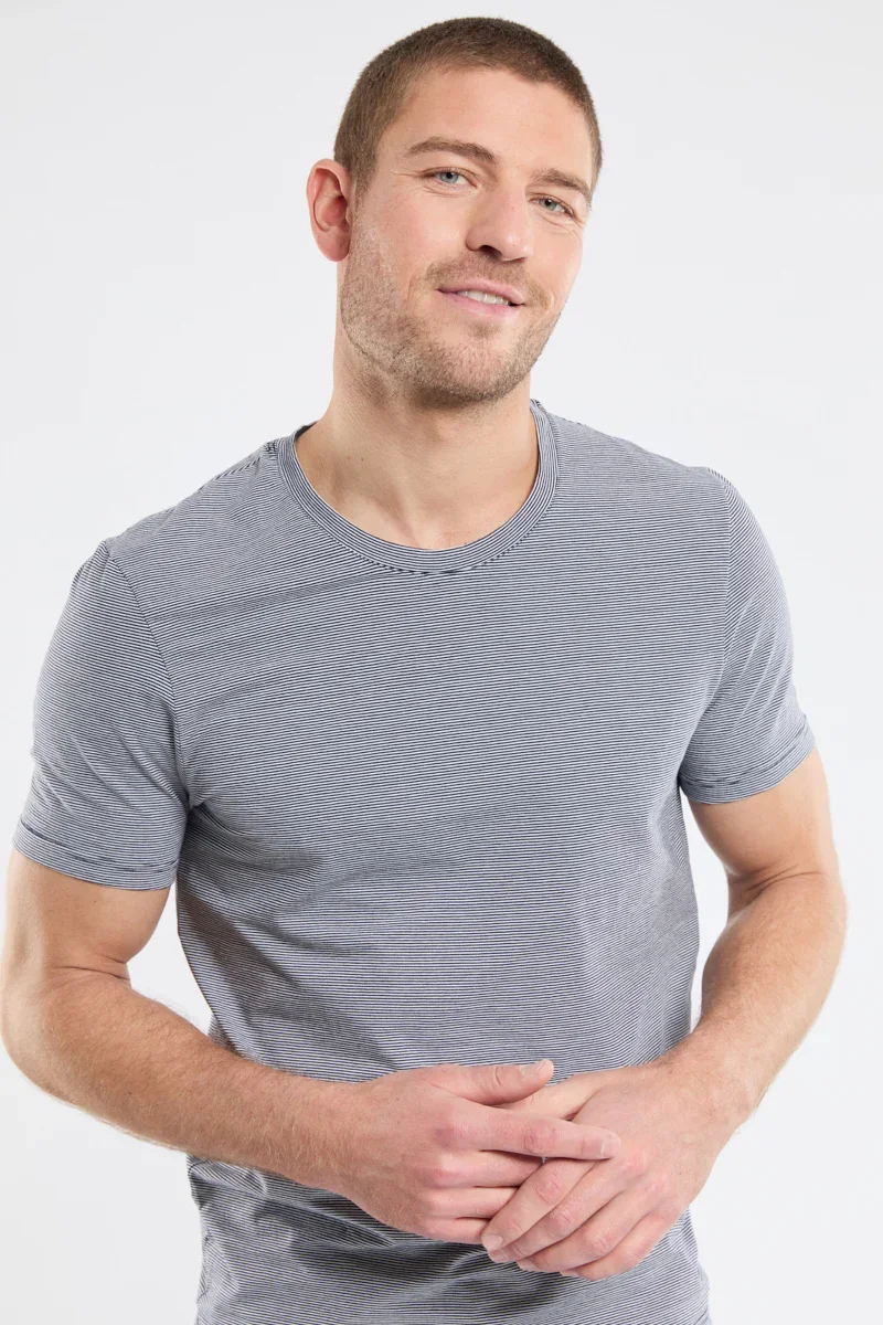 Healthy Crew neck T-shirt - cotton and modal Casual