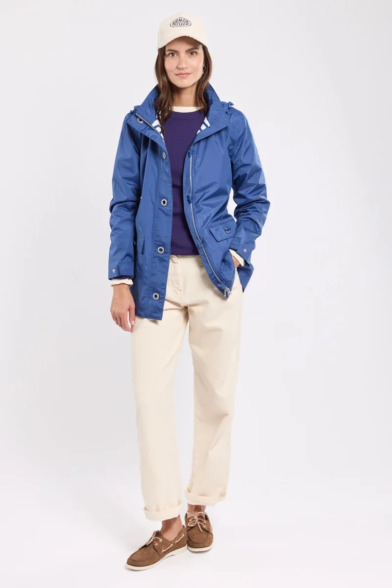 Detailed Audierne water-repellent parka Dependable