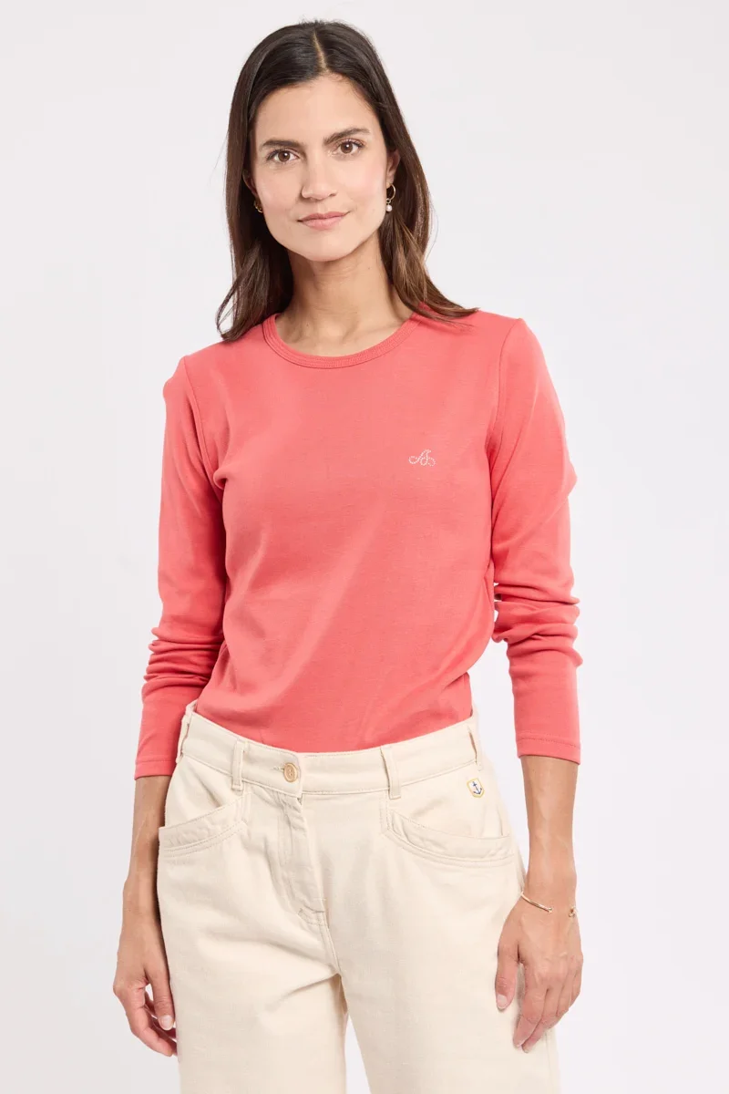 Long-Lasting Long-sleeved T-shirt – lightweight cotton Organic