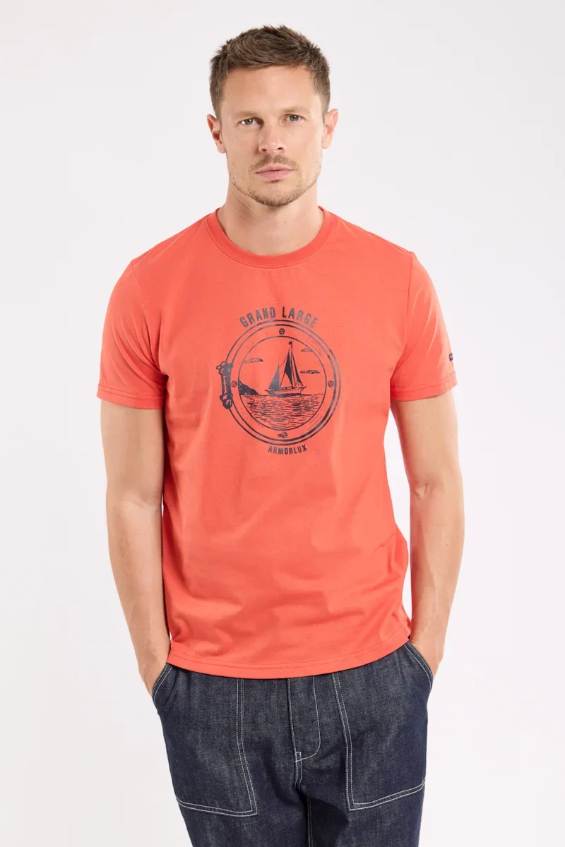 Outstanding Screen-printed T-shirt - light cotton Safe