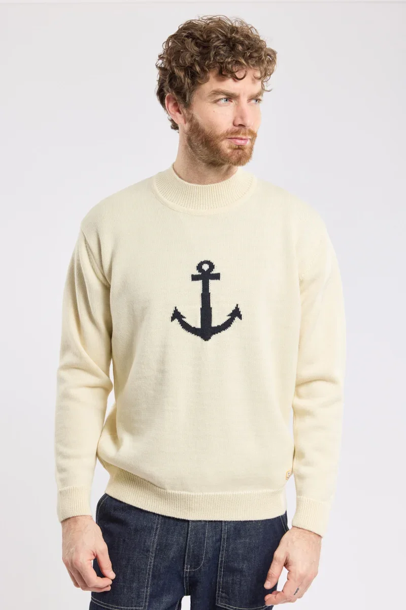 Unique Turtle-neck jumper – wool Practical
