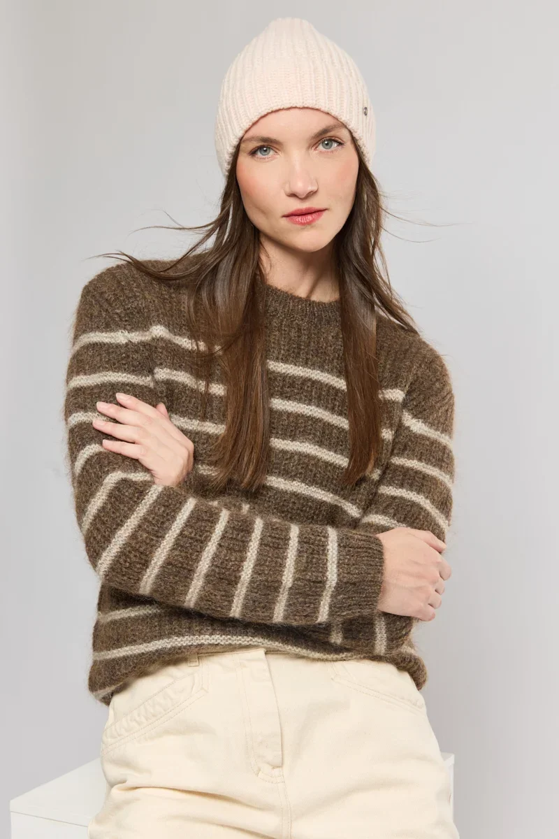 Relaxed Sterenn hat - wool and cotton Sustainable