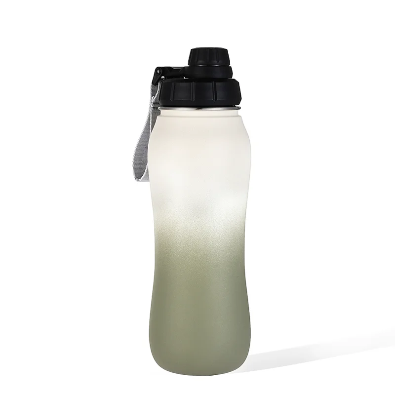 Quality 24oz Unique Shape Double Insulated Drink Bottle 01690A Professional