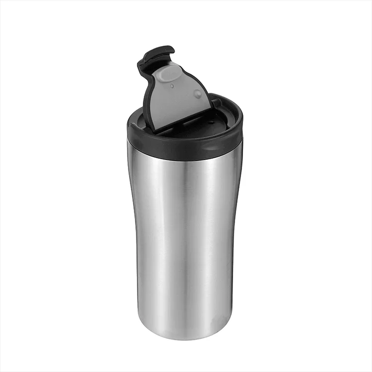 Powerful 240ml 350ml Silver Stainless Steel Mug 19461A Recyclable