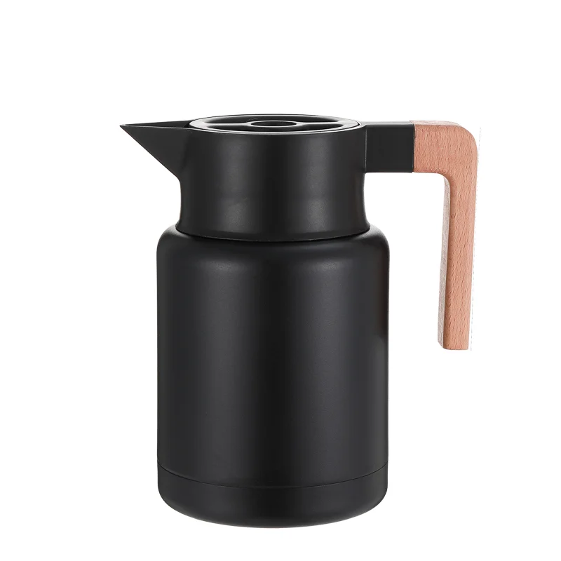 Quality 1L 1.5L 2L Double Wall SS Vacuum Tea Coffee Pot EHO18011 Unique