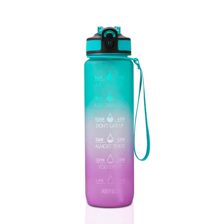 Fine 32oz Motivational Water Bottle 06193 Smart