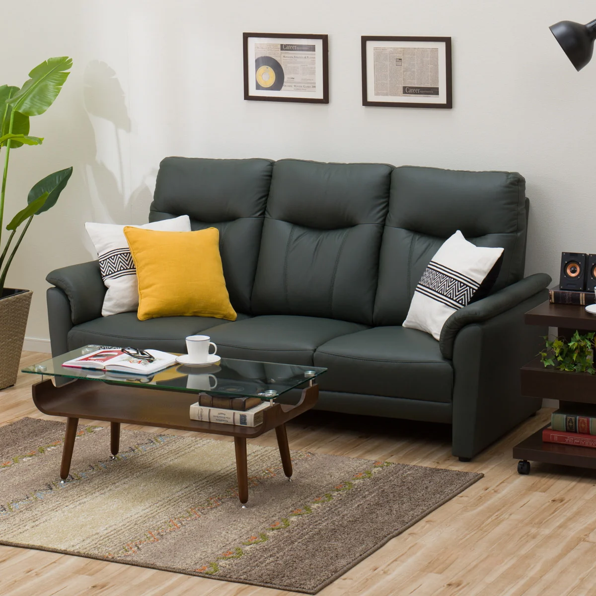Consistent 3 SEAT SOFA NALTA KD GR High-Grade