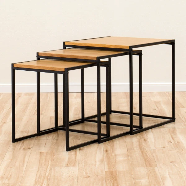 Expertly Made NEST TABLE EDLE LBR 3PCS SET Consistent