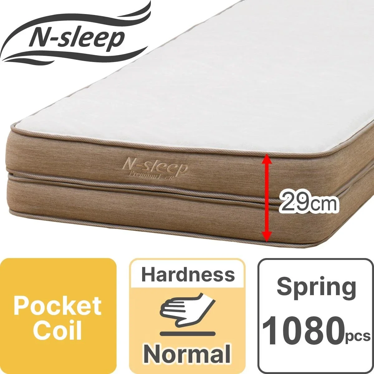 Original S MATTRESS PREMIUM P1-02CR VH Premium Material