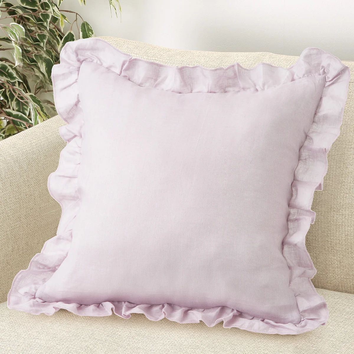 Verified CUSHION COVER FRILL 2 RO Superior