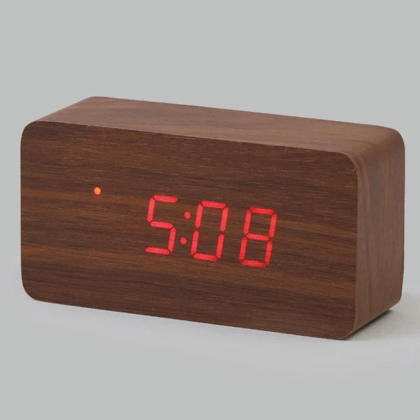 User-Friendly DIGITAL MULTIFUNCTION CLOCK HOLZ M Easy-to-Use