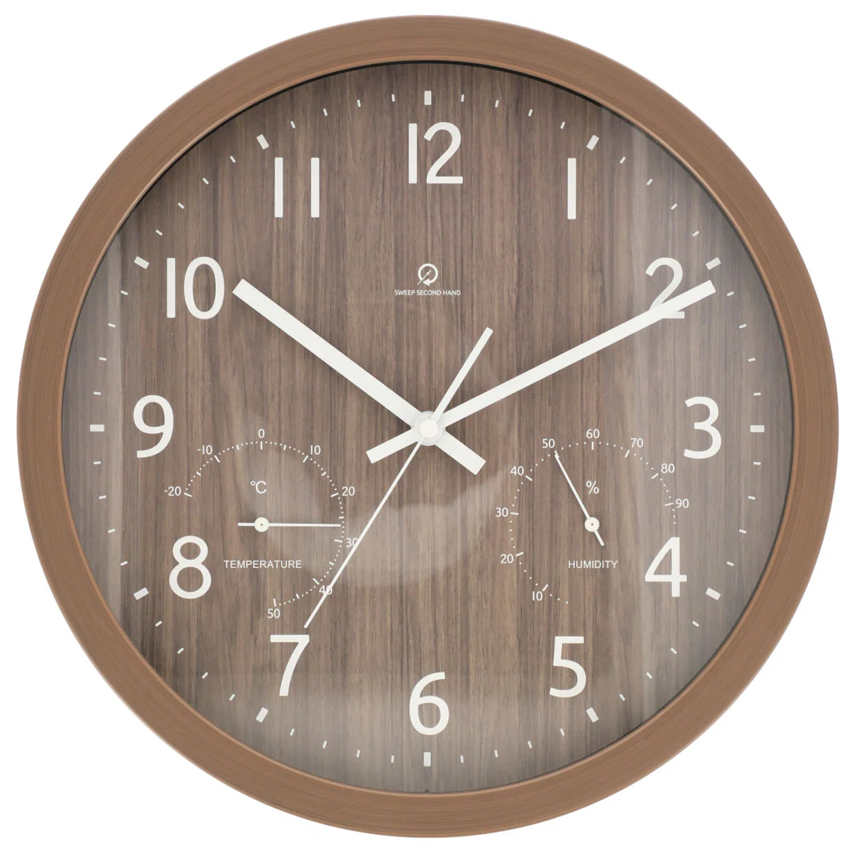 Professional 2WAY TABLE WALL CLOCK FORET 30SW-TH-MBR Functional