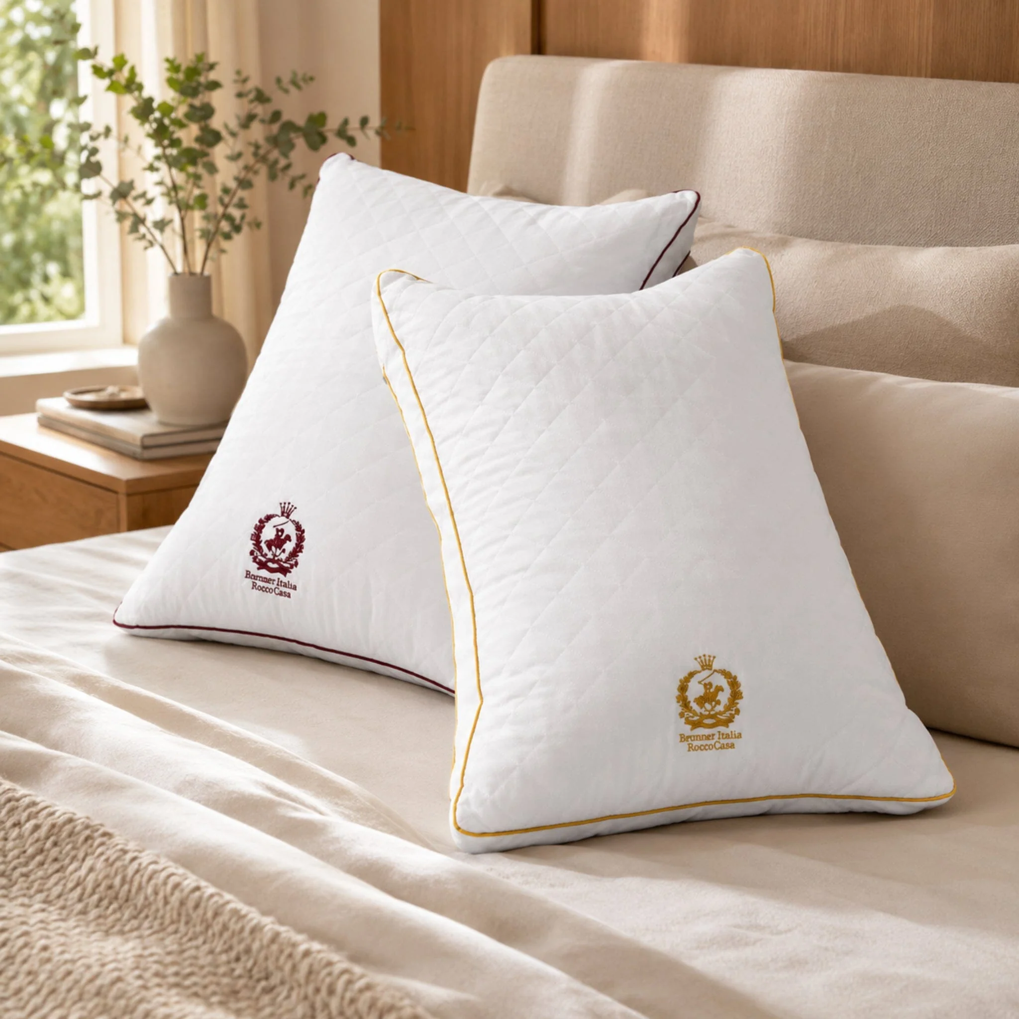 Refined Beverly Hills - Quilted Gusset Pillow Specialty
