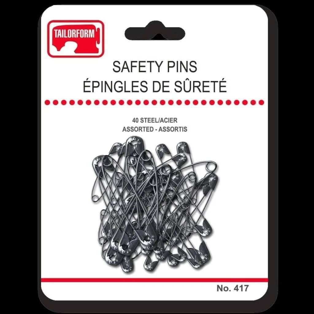 Carefully Designed Nickel Safety Pins Innovative