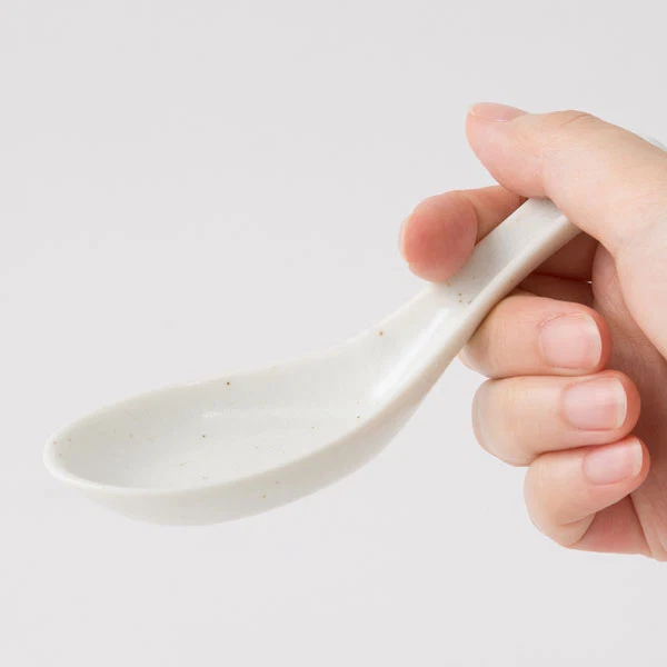 Detailed ULTRA LIGHT WEIGHT SOUP SPOON SIROKARATSU High-End
