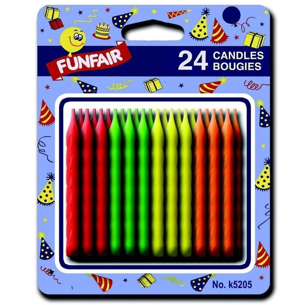 Organic 24 Candles Functional