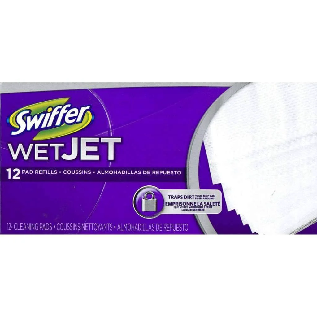 High-Performance Swiffer - Wet Jet Cleaning Pads Refill Casual