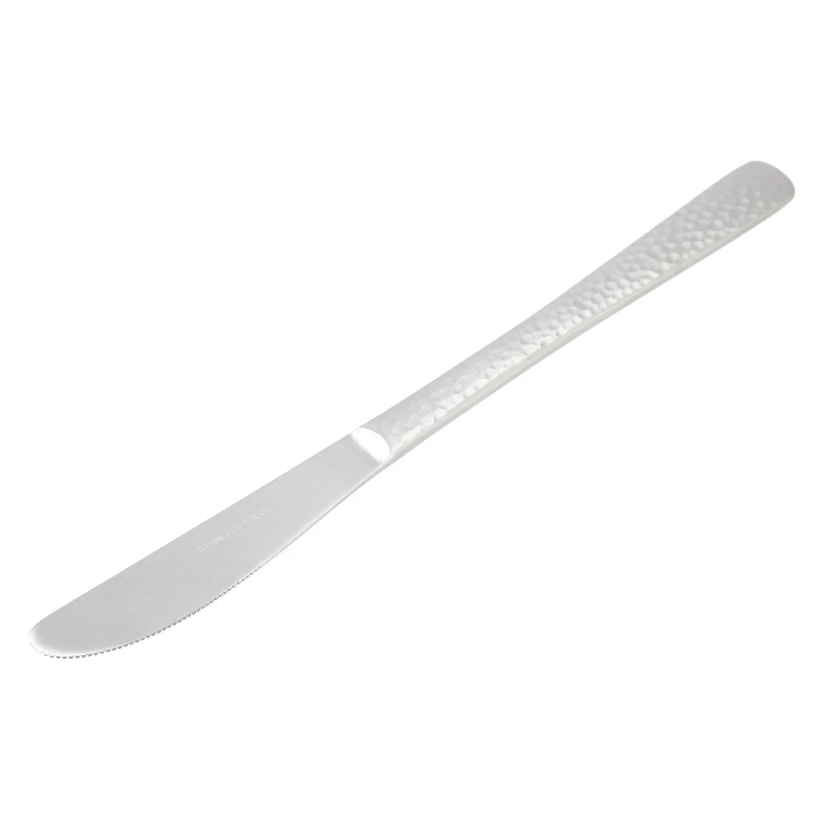 Soft DESSERT KNIFE HAMMERED PATTERN Proven