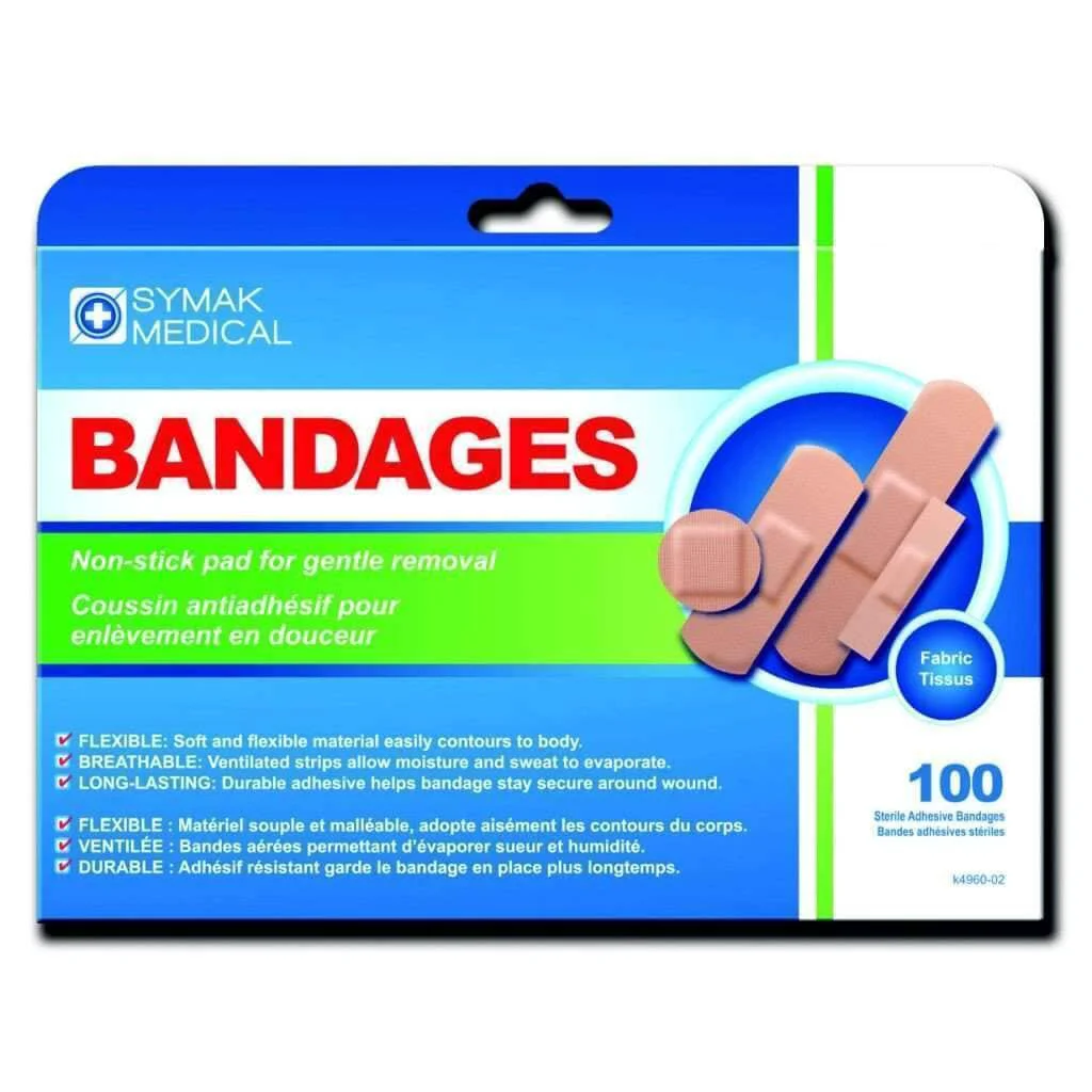 Top-Quality Bandages Fabric 100pcs Expertly Made
