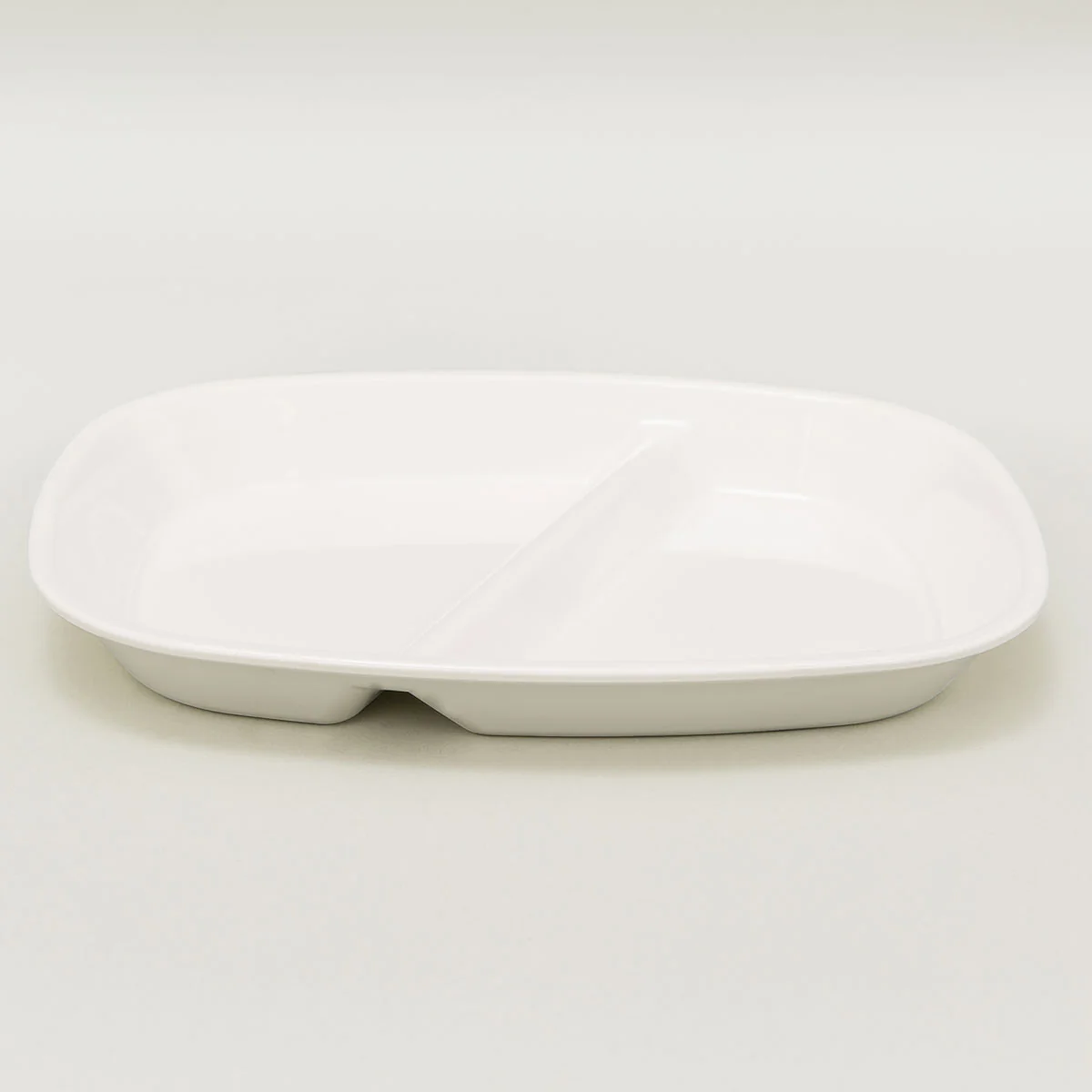 Advanced RESIN PARTITION PLATE SQUARE WH 21CM Proven