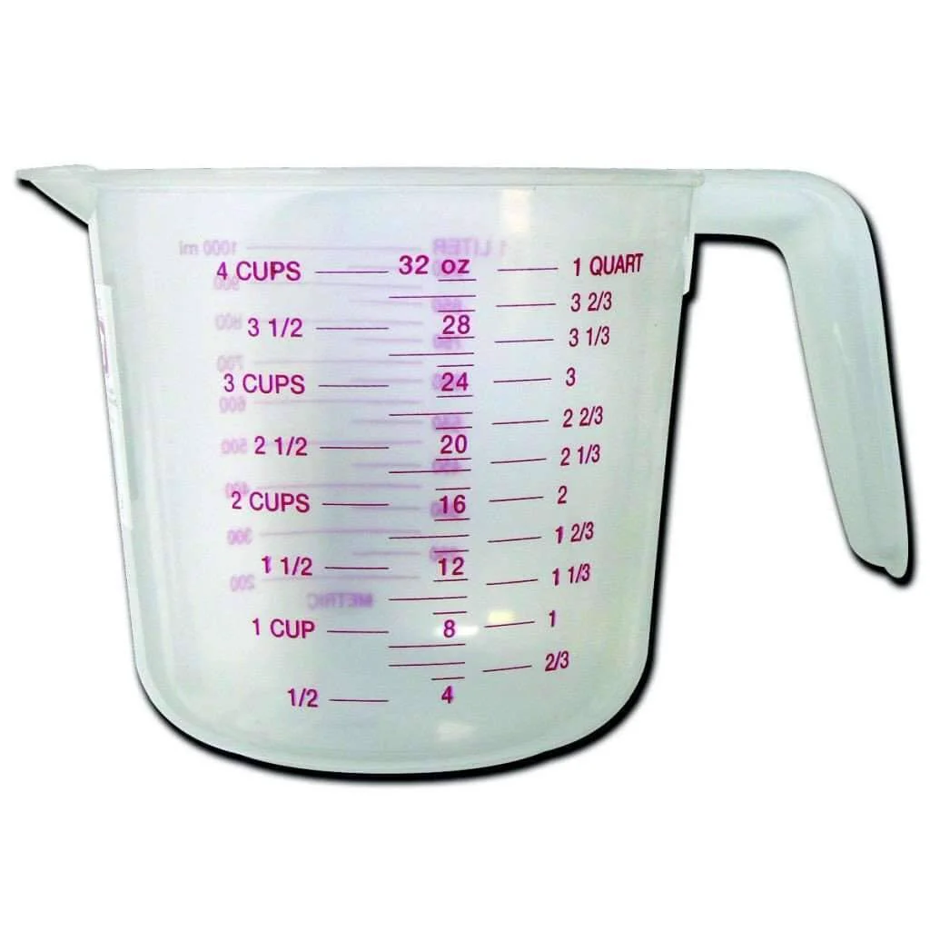 Sophisticated Measuring Cup Plastic 1l World-Class