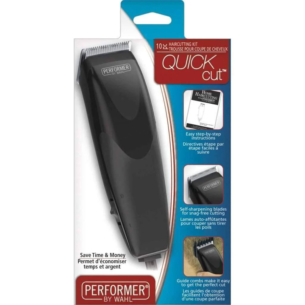 Functional Wahl - Performer 10pc Hair Cutting Kit Versatile