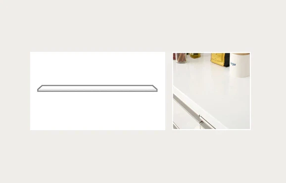 Selected COUNTERTOP RESUME 90CT WH Minimalist