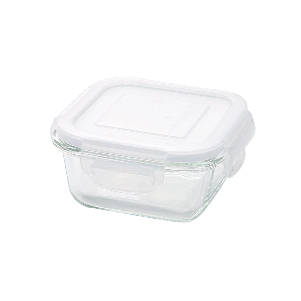 Proven HEAT RESISTANT GLASS STORAGE CONTAINER 300ML SQUARE Organic