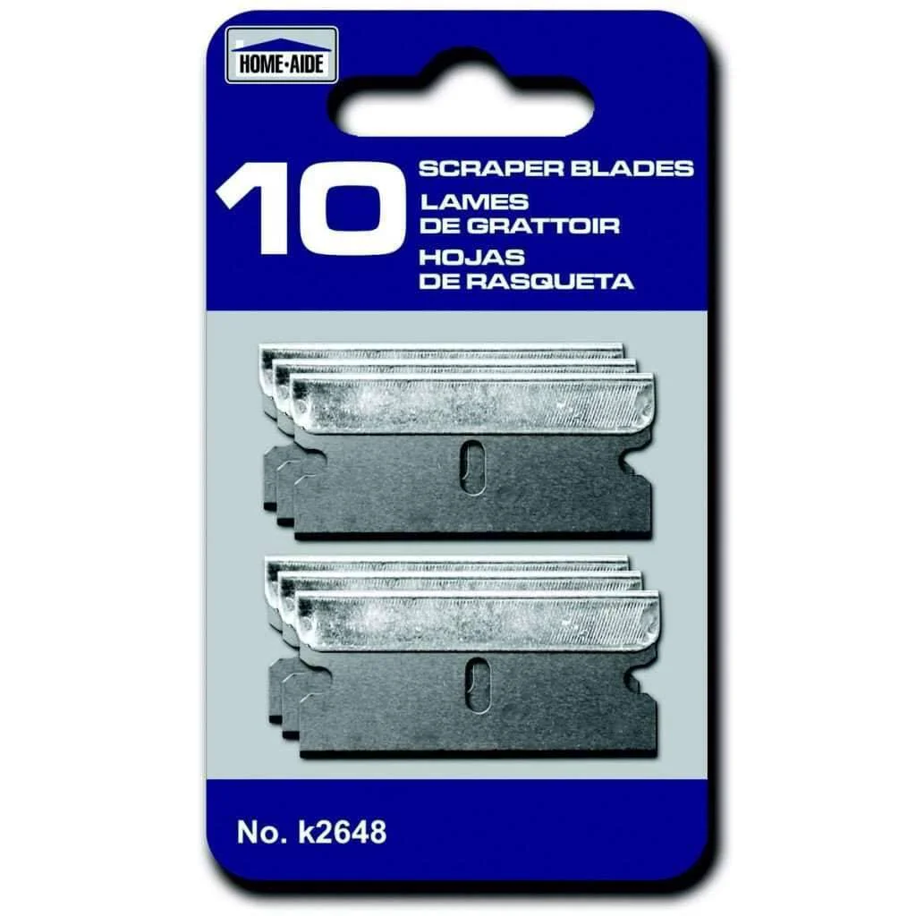 Soft 10 Scraper Blades Certified