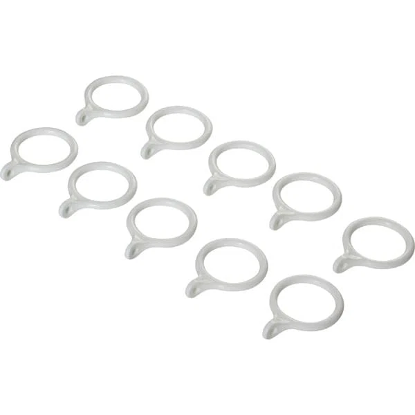 Soft RING RUNNER FOR CURTAIN POLE NT2 10PCS Excellent