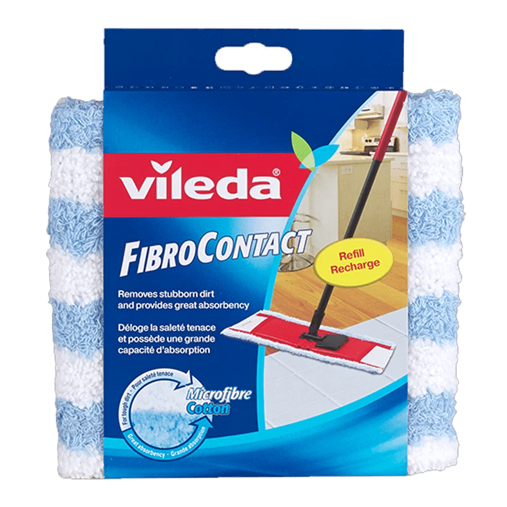 Authentic Vileda FibroContact Microfiber Mop Refill Fashionable