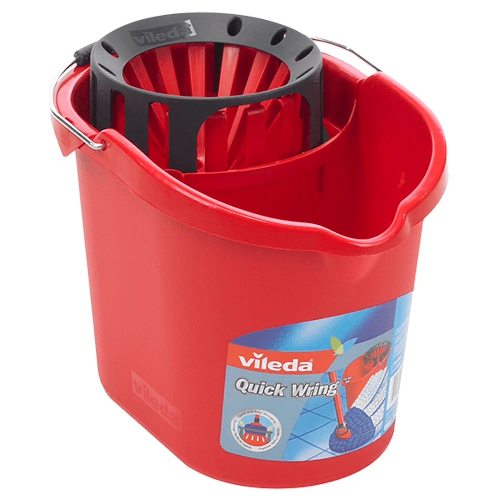 Innovative Vileda Quick Wring Mop Bucket with Wringer Versatile
