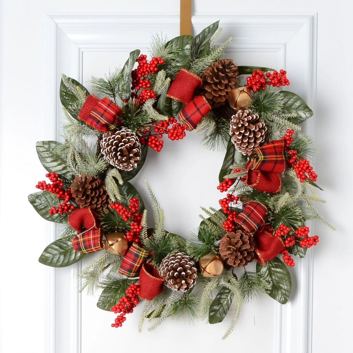 Safe 24 Decorated Mixed Pine Berry Wreath Efficient