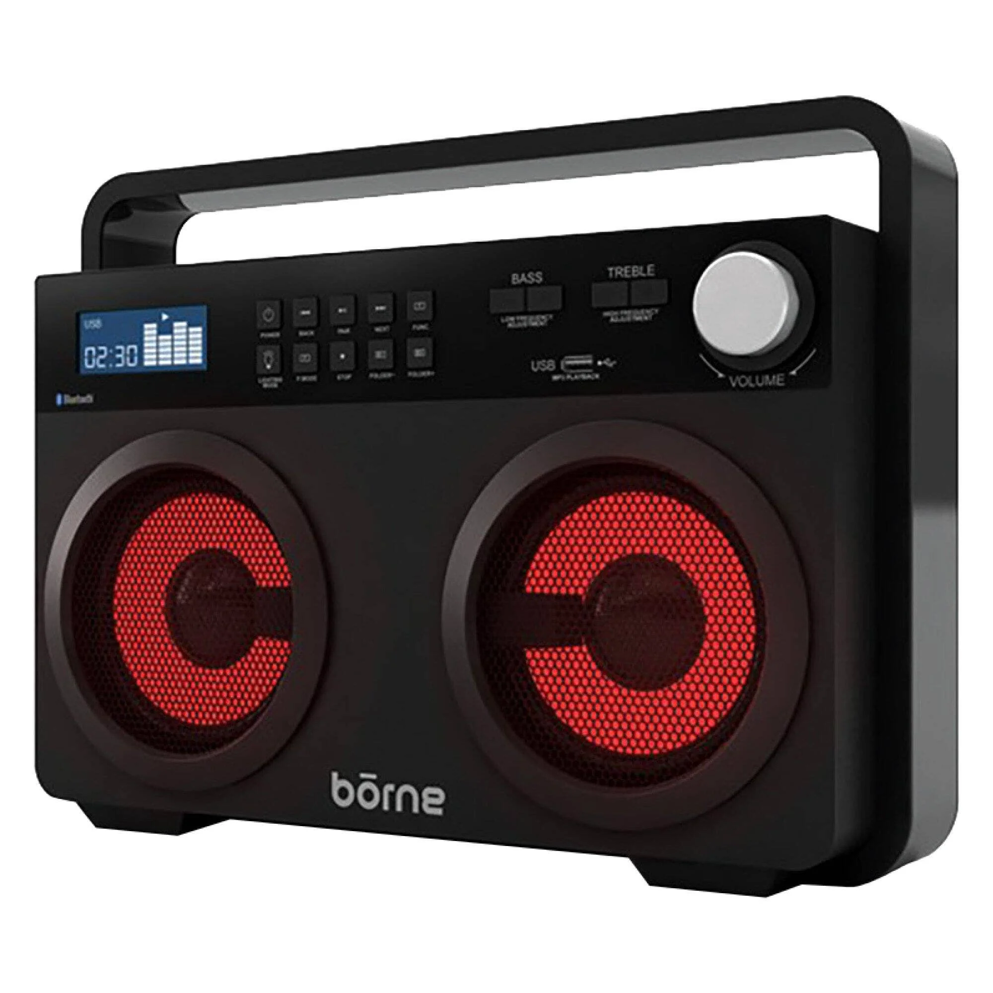 Exceptional bōrne - Portable Bluetooth Boombox Reliable