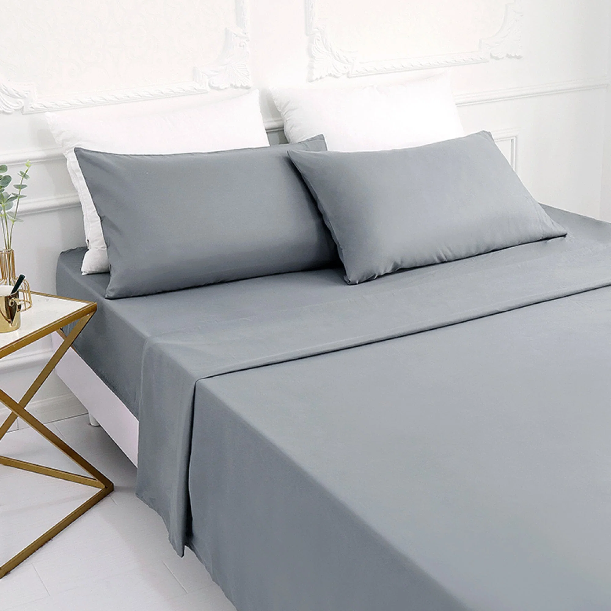 Breathable Lauren Taylor - Soft Touch Microfiber Sheet Sets Relaxed