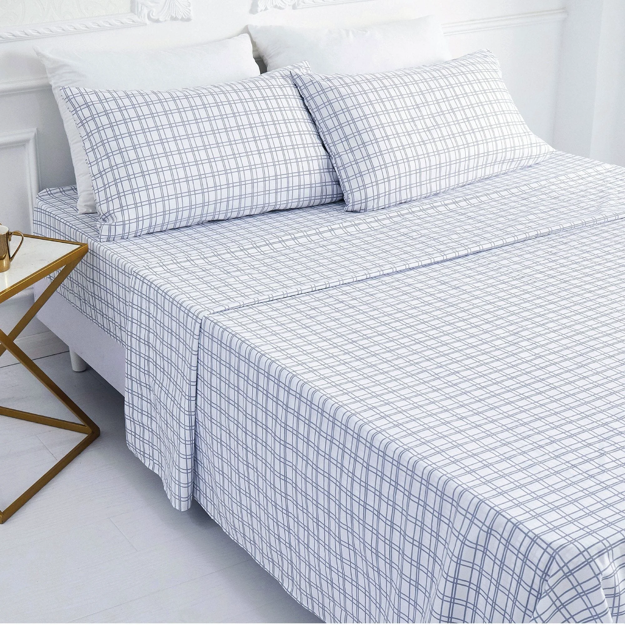 Consistent Lauren Taylor - Soft Touch Microfiber Printed Sheet Sets Premium