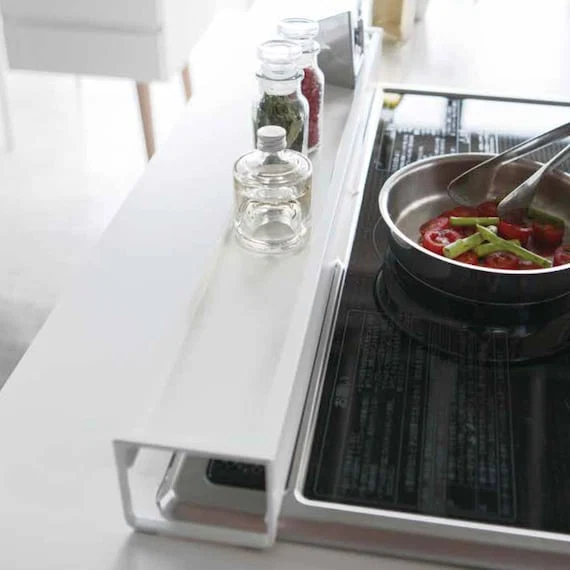 Dependable EXTENDABLE DRAIN COVER WITH SHELF FLAT WH Reusable