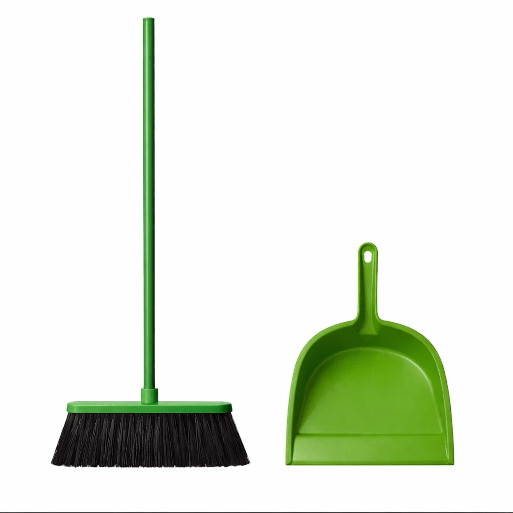 Luxury Tormax Deluxe Magnetic Broom Dustpan Set Durable