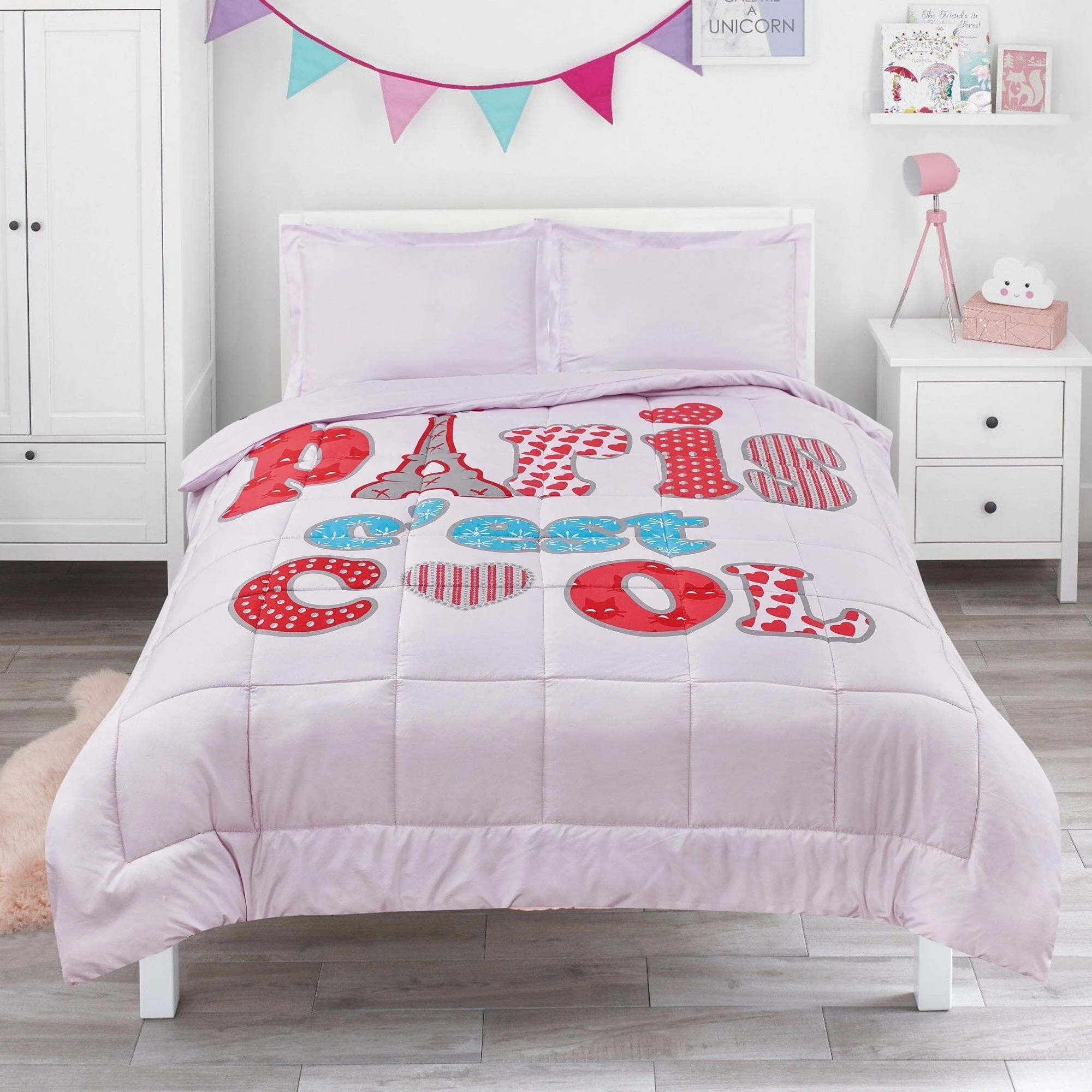 Versatile Paris C'est Cool - 3 Piece Comforter Set Proven