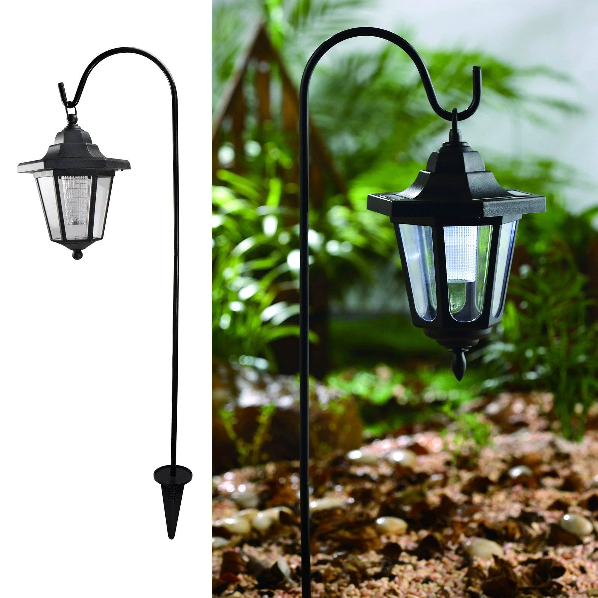 Reliable Solar Powered Garden Lantern Pure