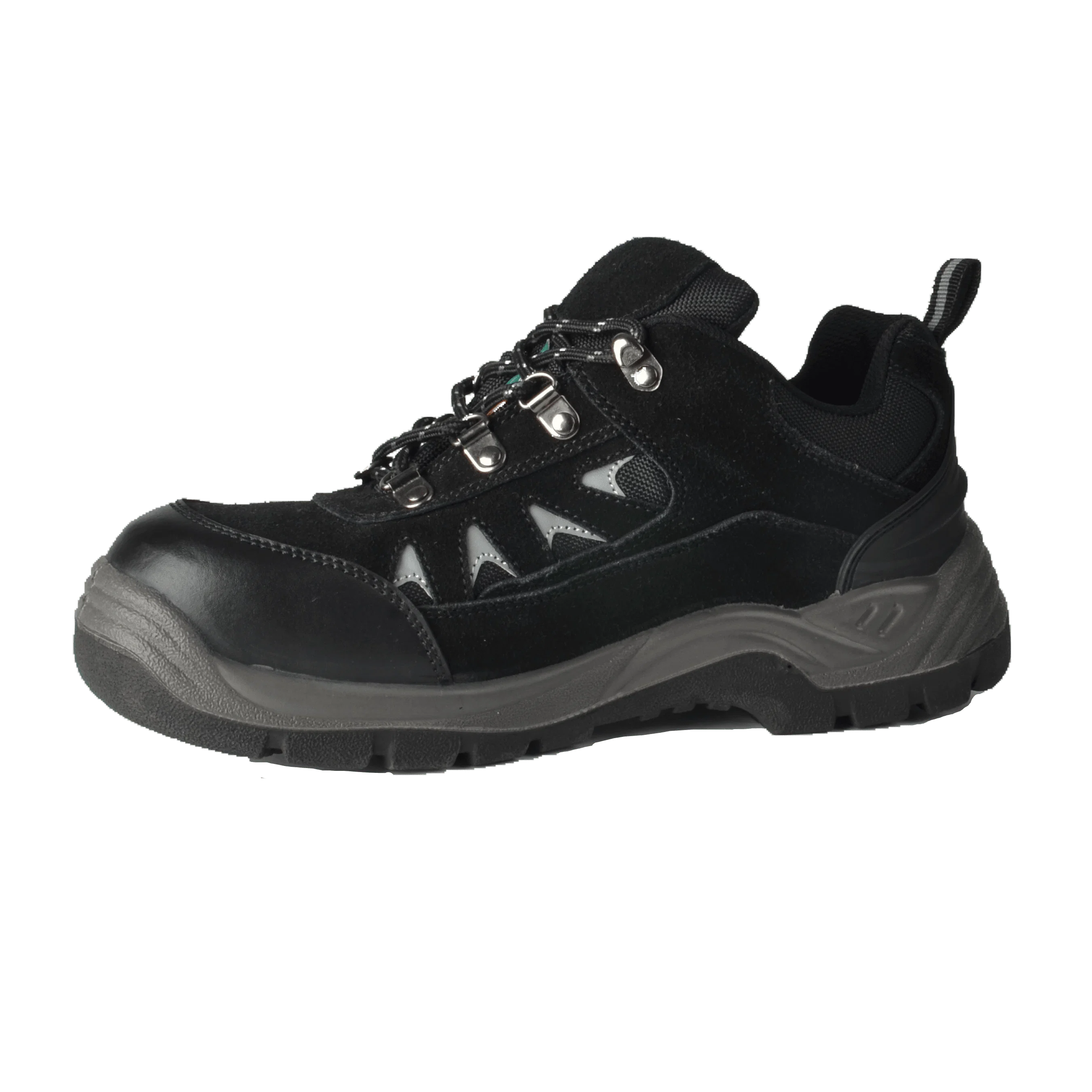 Solid Tuff Durable® - Low Cut Work Shoes with Steel Toe Plate Black-9 User-Friendly